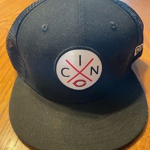 New Era Cincinnati Reds SnapBack 9Fifty black hat